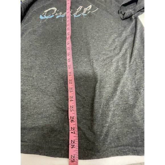 O'Neill T Shirt Adult Large Heather Gray Short Sleeve Gray Blue Logo - Picture 5 of 5